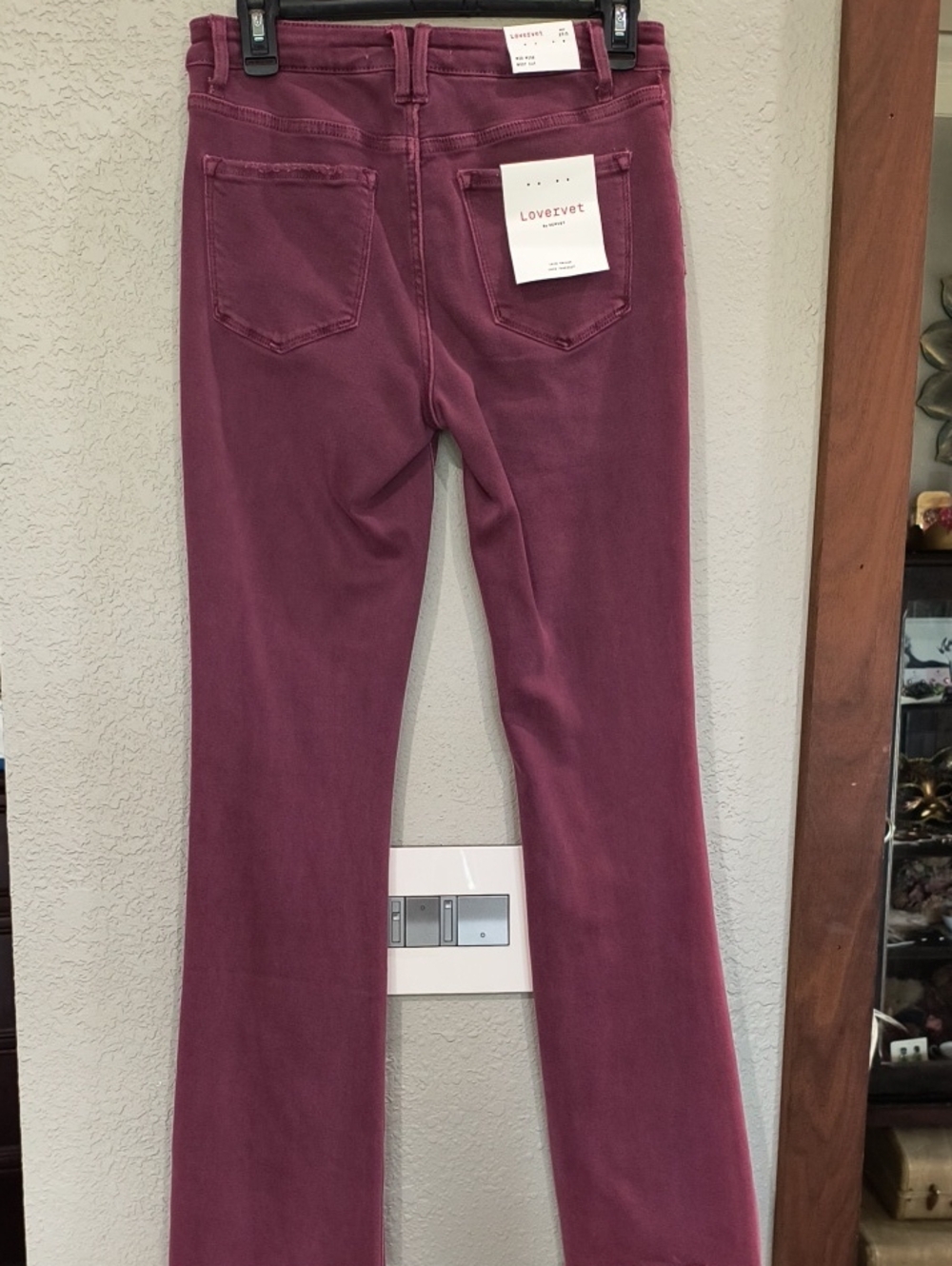 Vervet Mid Rise Boot Cut Jeans - Picture 3 of 4